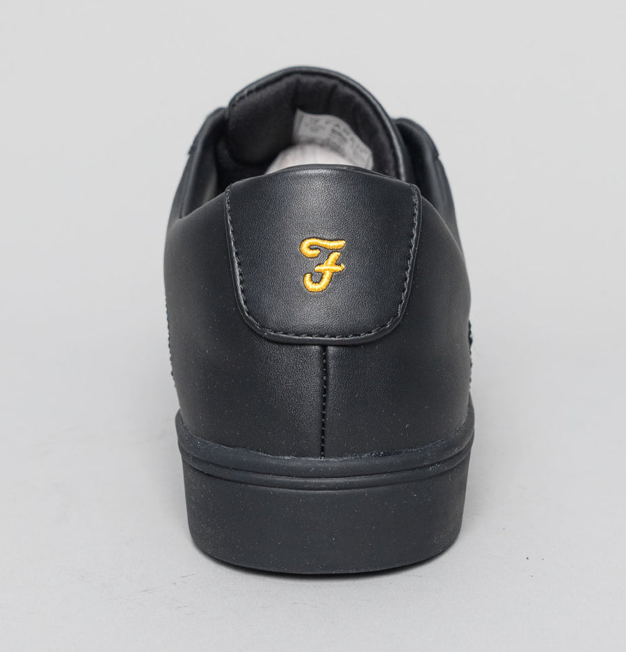 Farah Rigby Cupsole Trainers Black Mono