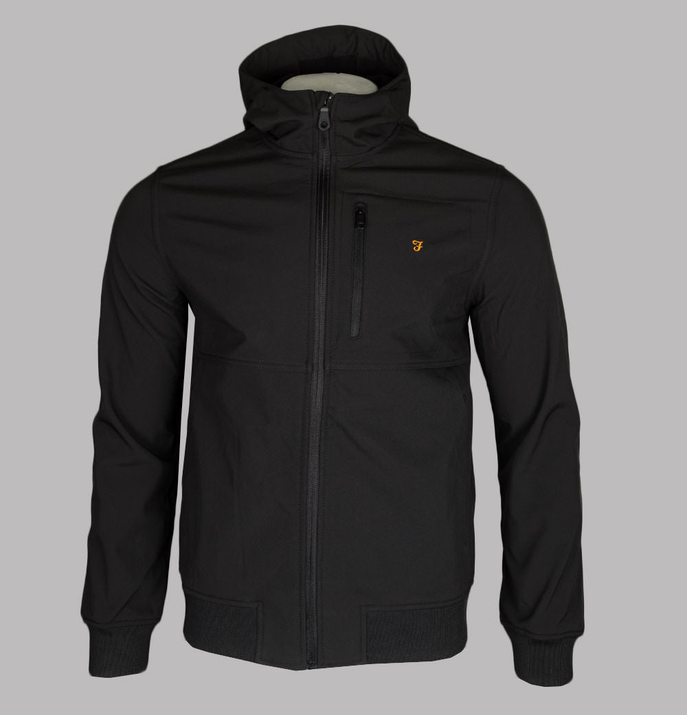 Farah Rudd Softshell Jacket Black – Bronx Clothing