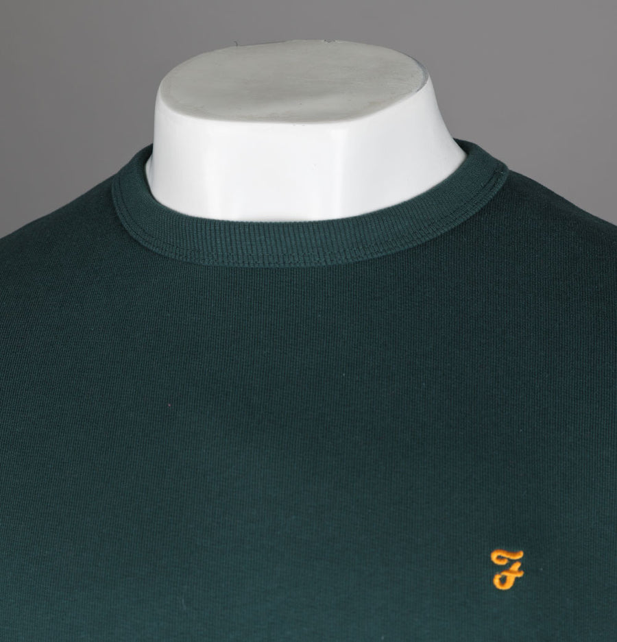 Farah Tim Sweatshirt Forest Green