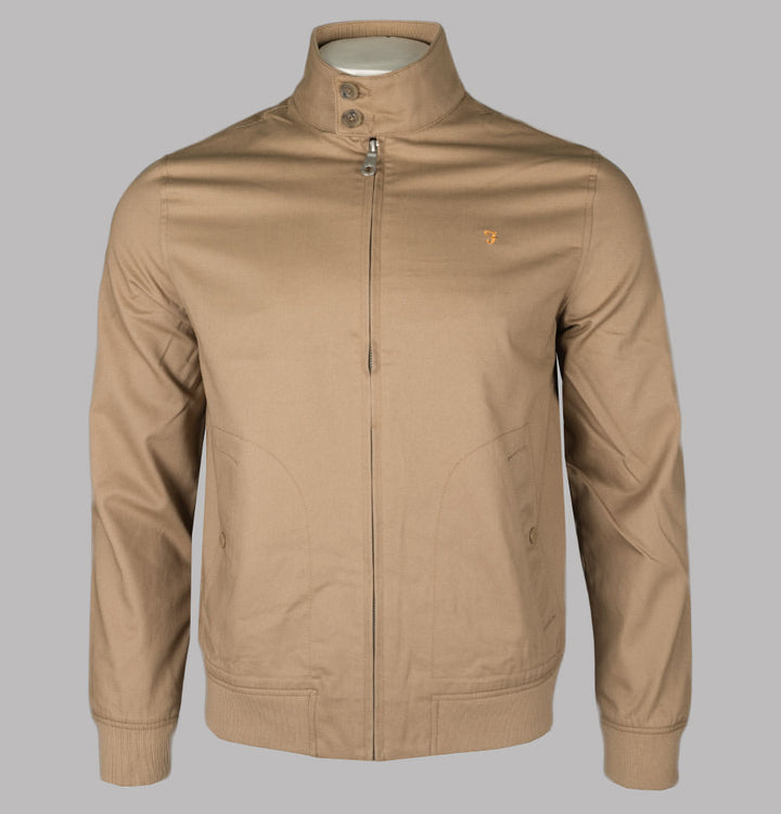 Farah Waldorf Harrington Jacket Beige