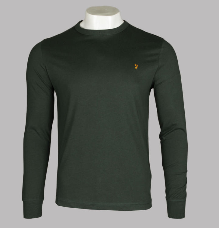 Farah Worthington LS T-Shirt Evergreen