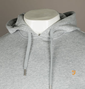 Farah Zain Hoodie Light Grey Marl Bronx Clothing