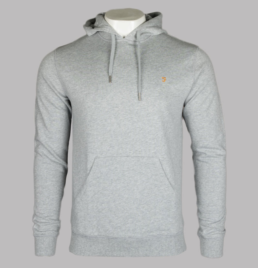 Farah Zain Hoodie Light Grey Marl