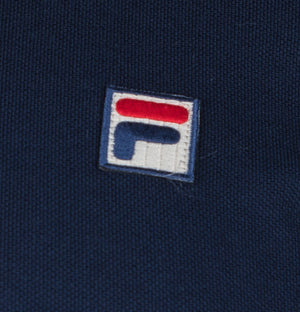 Fila Vintage Faraz Tipped Polo Shirt Fila Navy