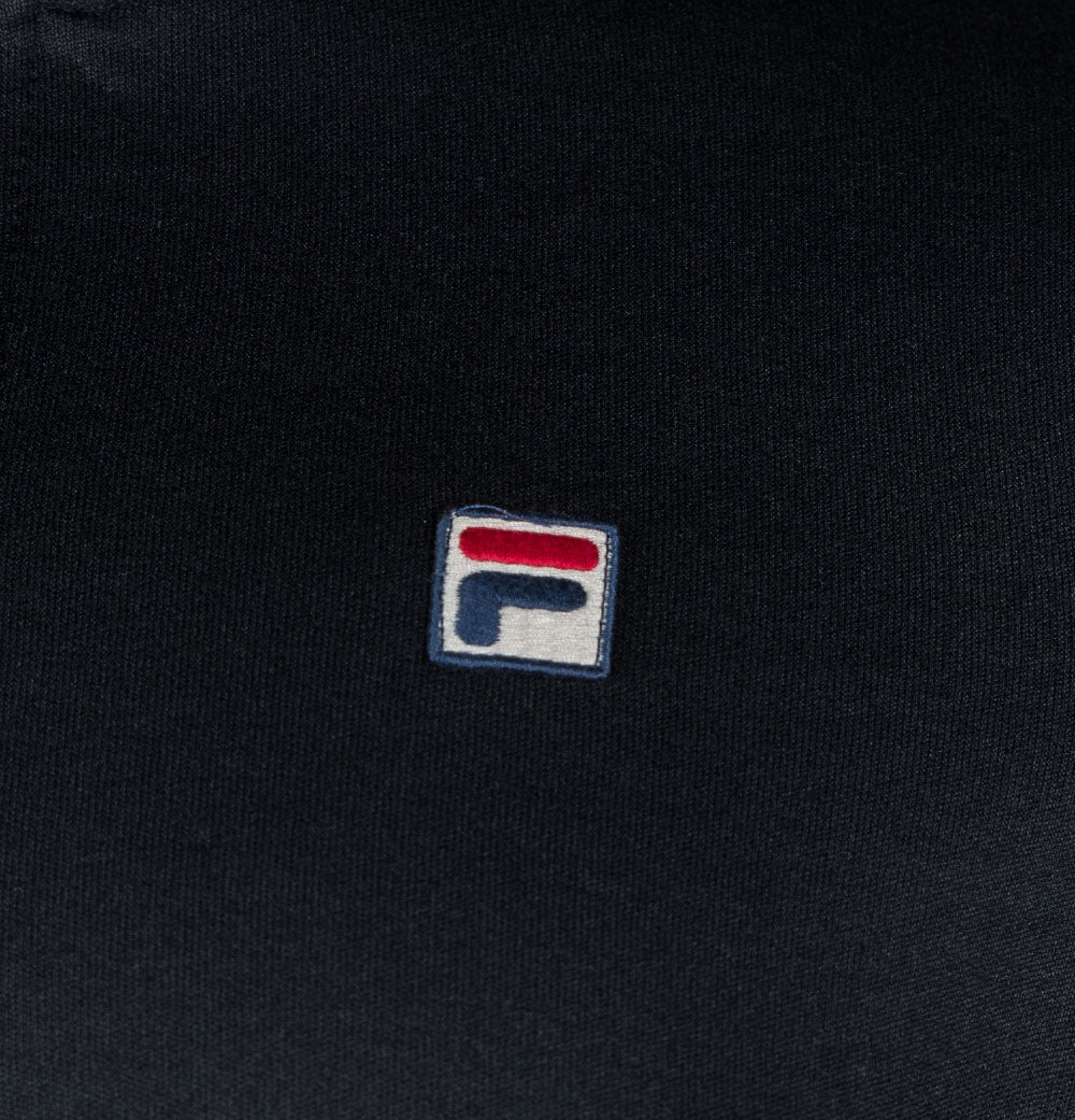 Fila Vintage Lars Track Jacket Black White