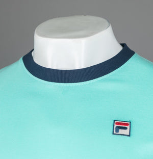 Fila Vintage Marconi Ringer T-Shirt Aruba Blue/Fila Navy