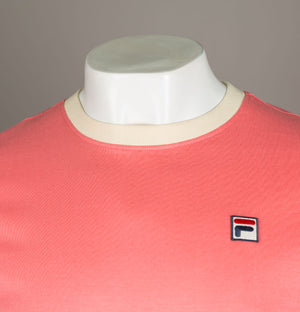 Fila Vintage Marconi Ringer T-Shirt Tea Rose