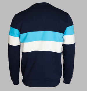 Fila Vintage Roman Colour Block Sweatshirt Navy