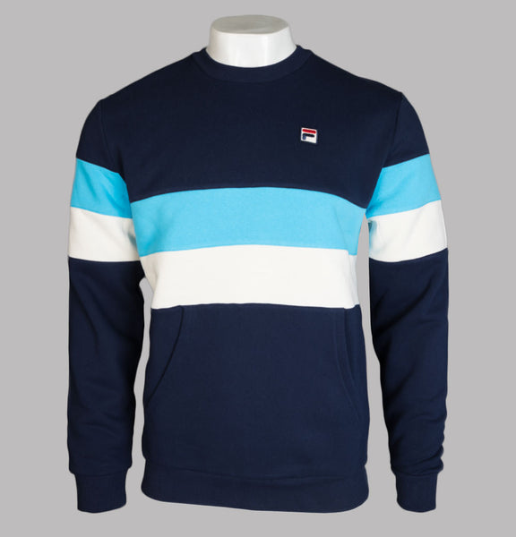 Fila sudadera con capucha colour block boyfriend hot sale