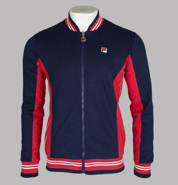 Fila Vintage Settanta Track Jacket Navy Red Bronx Clothing