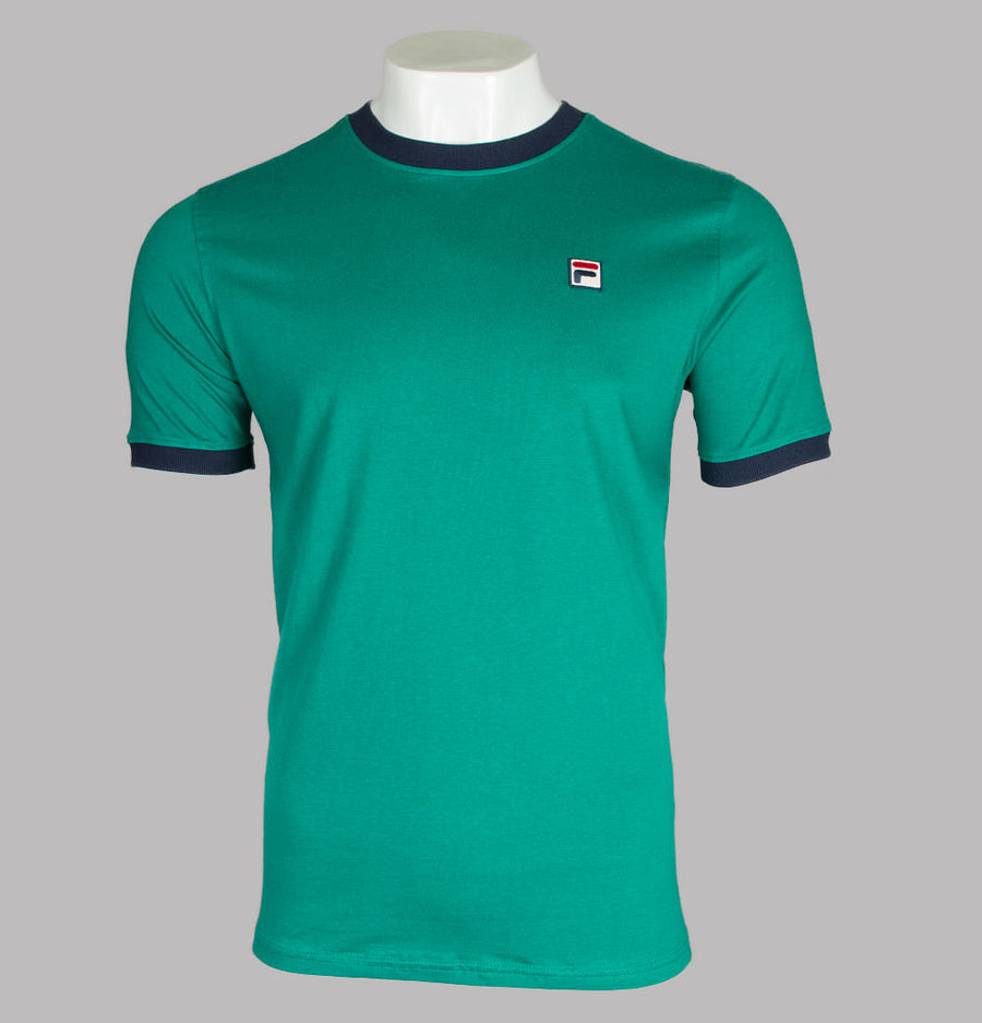 Fila Vintage Marconi Ringer T-Shirt Green