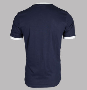 Fila Vintage Marconi Ringer T-Shirt Navy/White