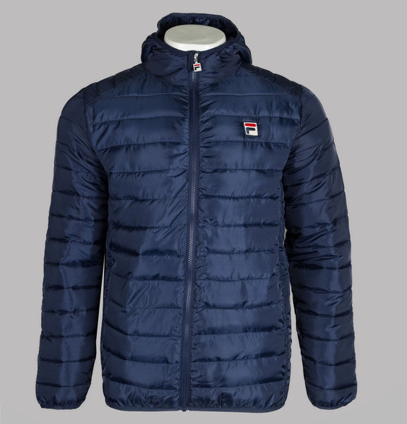 Fila padded jacket with buckle fastening and chest logo outlet