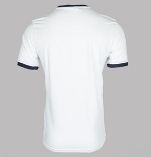 Fila Vintage Rosco Ringer T-Shirt White
