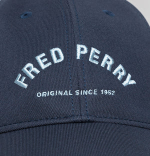 Fred Perry Arch Branded Tricot Cap Dark Airforce