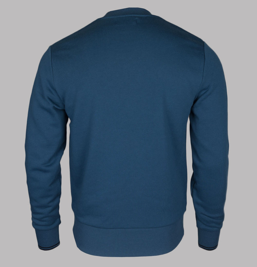 Fred Perry Crew Neck Sweatshirt Midnight Blue