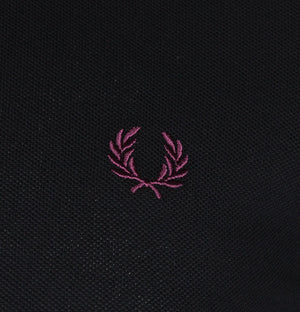 Fred Perry M3600 Polo Shirt Black/Willow