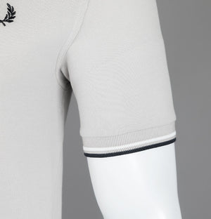 Fred Perry M3600 Polo Shirt Concrete/White/Black