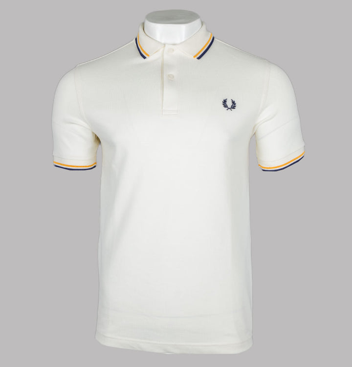 Fred Perry M3600 Polo Shirt Ecru/Golden Hour