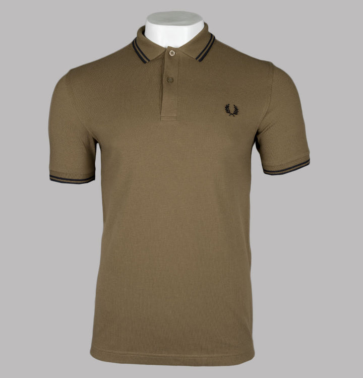 Fred Perry M3600 Polo Shirt Shaded Stone