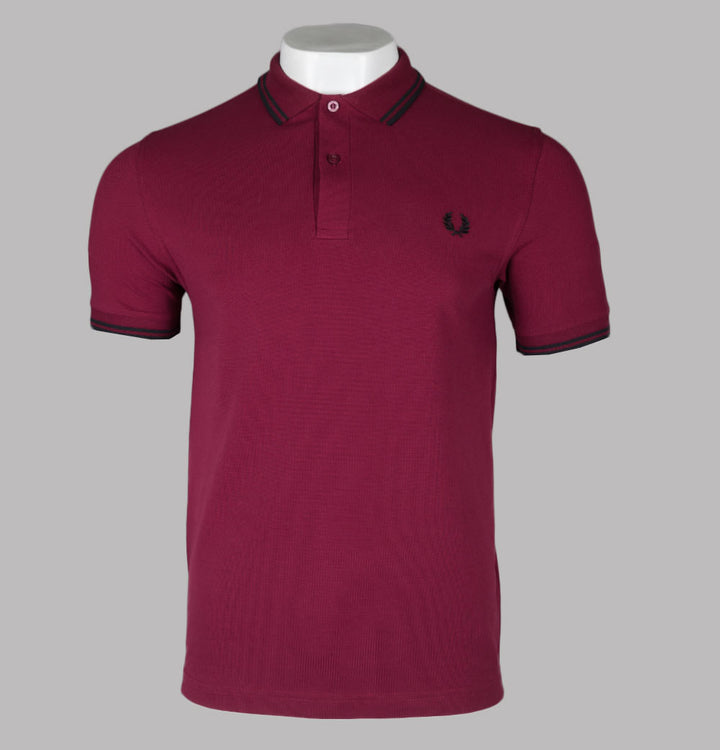 Fred Perry M3600 Polo Shirt Tawny Port