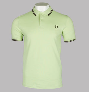Fred Perry M3600 Polo Shirt Willow/British Racing Green