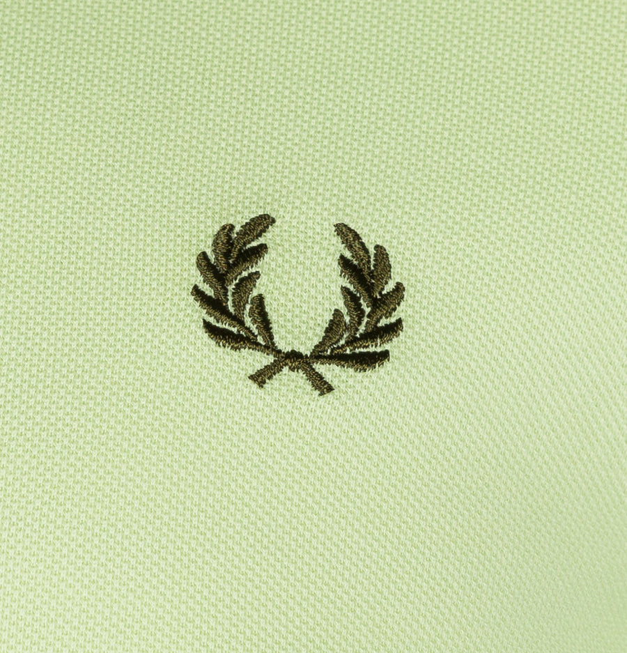 Fred Perry M3600 Polo Shirt Willow/British Racing Green