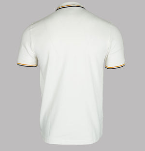 Fred Perry M3600 Polo Shirt Snow White/Gold