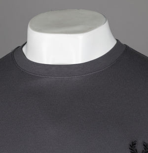 Fred Perry Pique T-Shirt Gunmetal