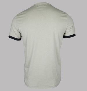 Fred Perry Ringer T-Shirt Light Oyster