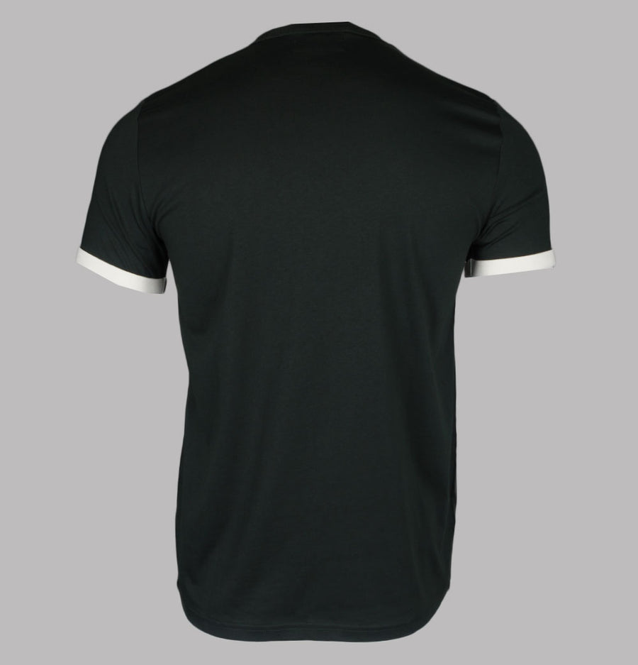 Fred Perry Ringer T-Shirt Night Green