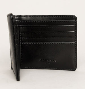 Fred Perry Scotch Grain Textured Wallet Black
