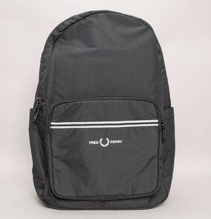 Fred Perry Sports Twill Backpack Black