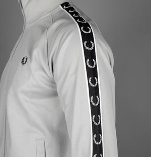 Fred Perry Taped Track Jacket Concrete/Black