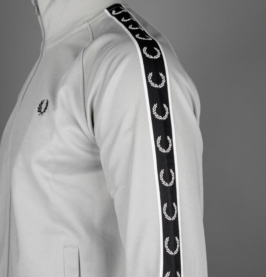 Fred Perry Taped Track Jacket Concrete/Black