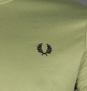 Fred Perry Twin Tipped T-Shirt Sage Green