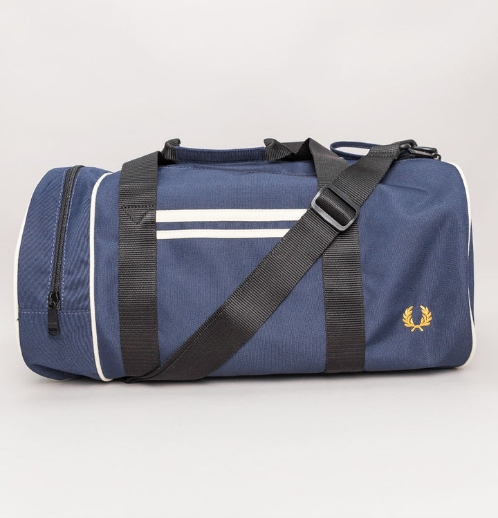 Fred Perry Twin Tipped Barrel Bag Navy