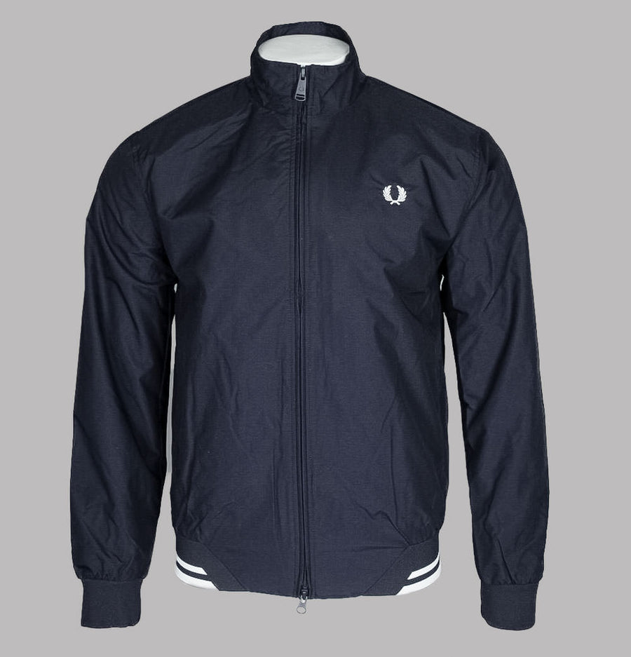 Fred Perry Brentham Jacket Navy Blue