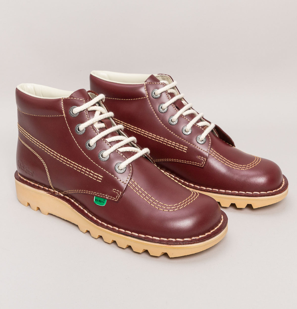 Kickers® Kick Hi Classic Boots Dark Red