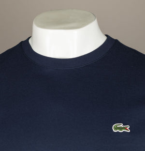 Lacoste Branded Side Taping T-Shirt Navy
