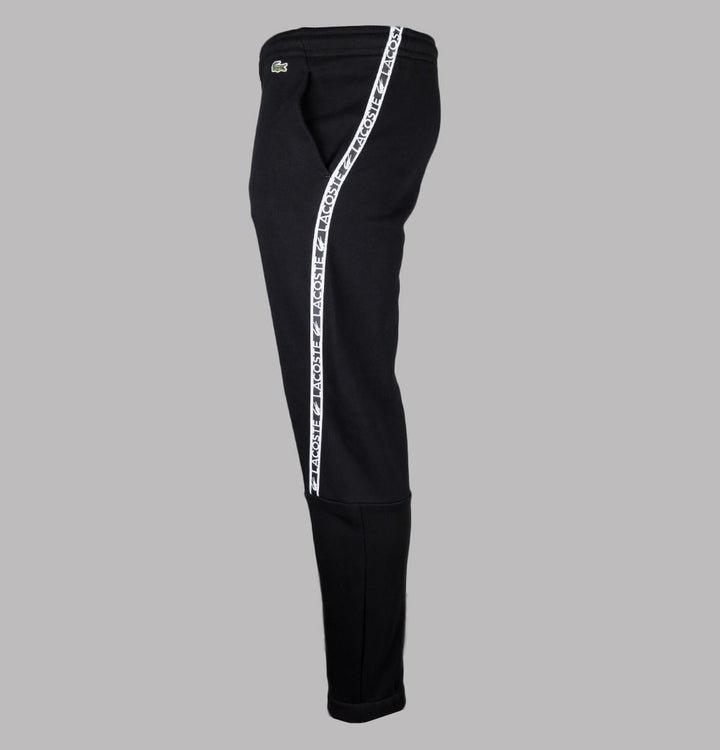 Lacoste Branded Taping Joggers Black