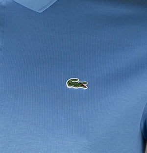 Lacoste Cotton Jersey Polo Shirt Turquin Blue