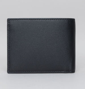 Lacoste Fitzgerald Leather Six Card Wallet Black