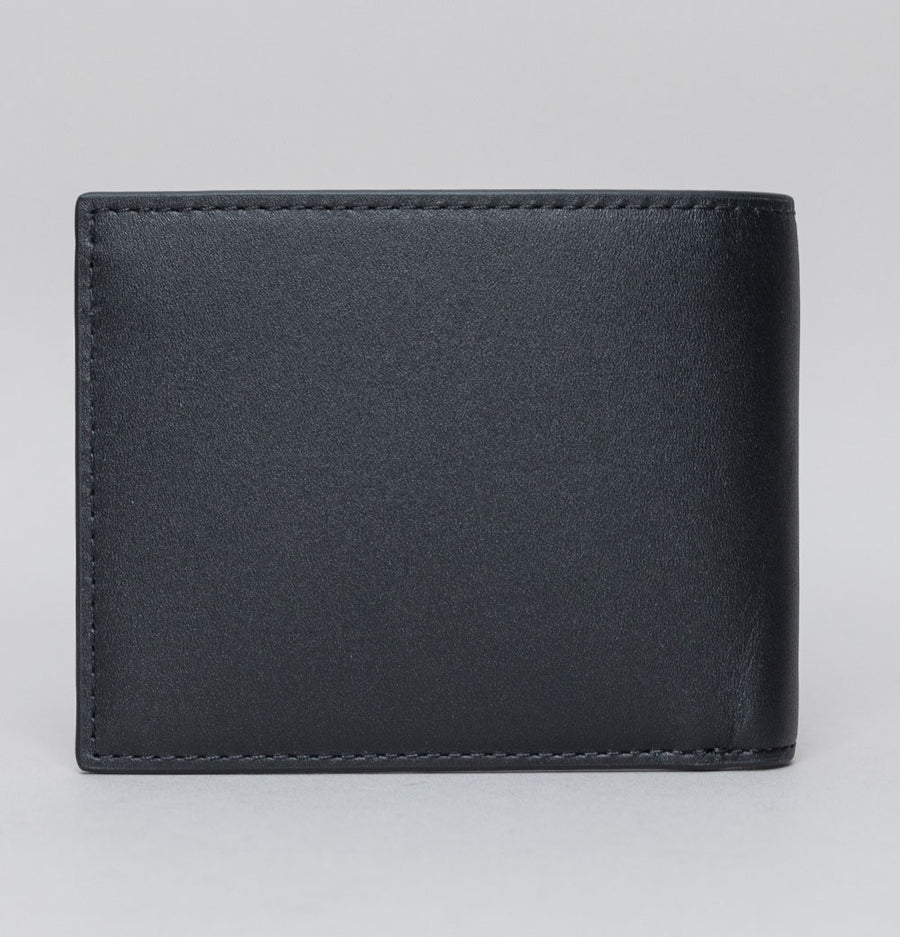 Lacoste Fitzgerald Leather Six Card Wallet Black