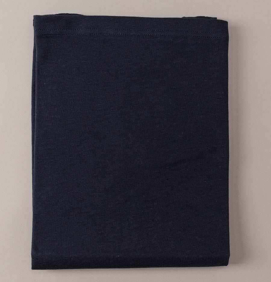 Lacoste Crew Neck Cotton T-Shirt Navy Blue