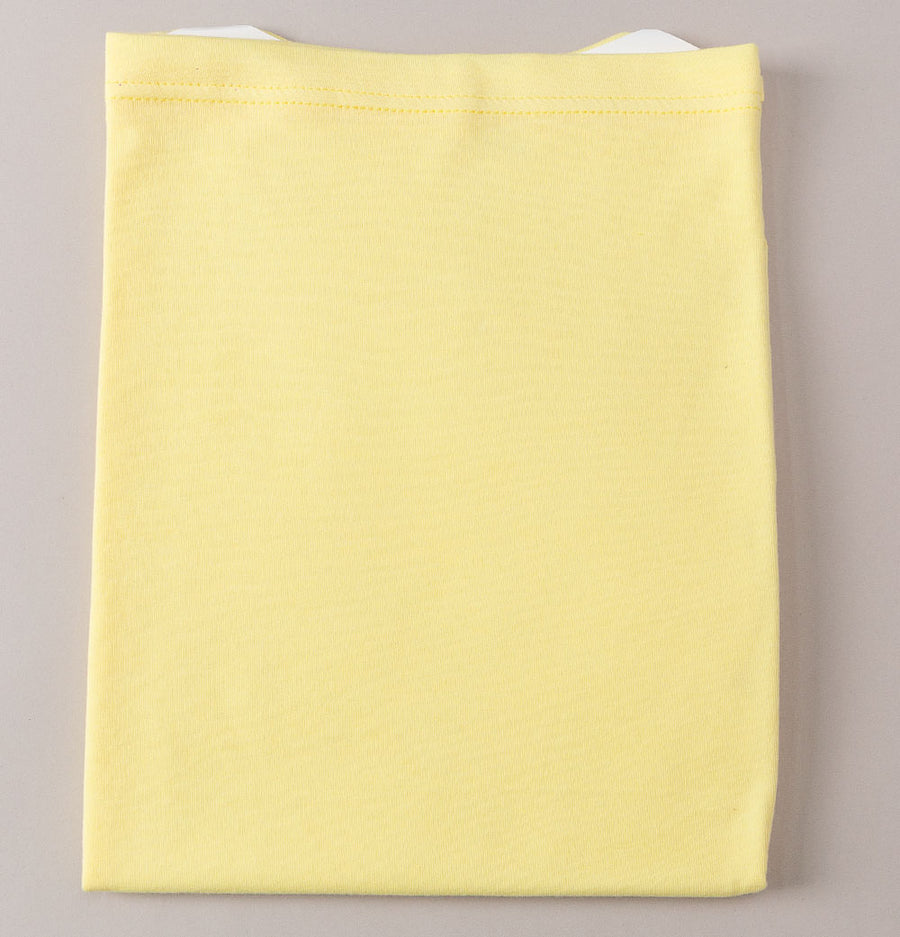 Lacoste Crew Neck Cotton T-Shirt Yellow