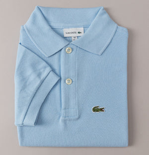 Lacoste Pique Polo Shirt Sky Blue