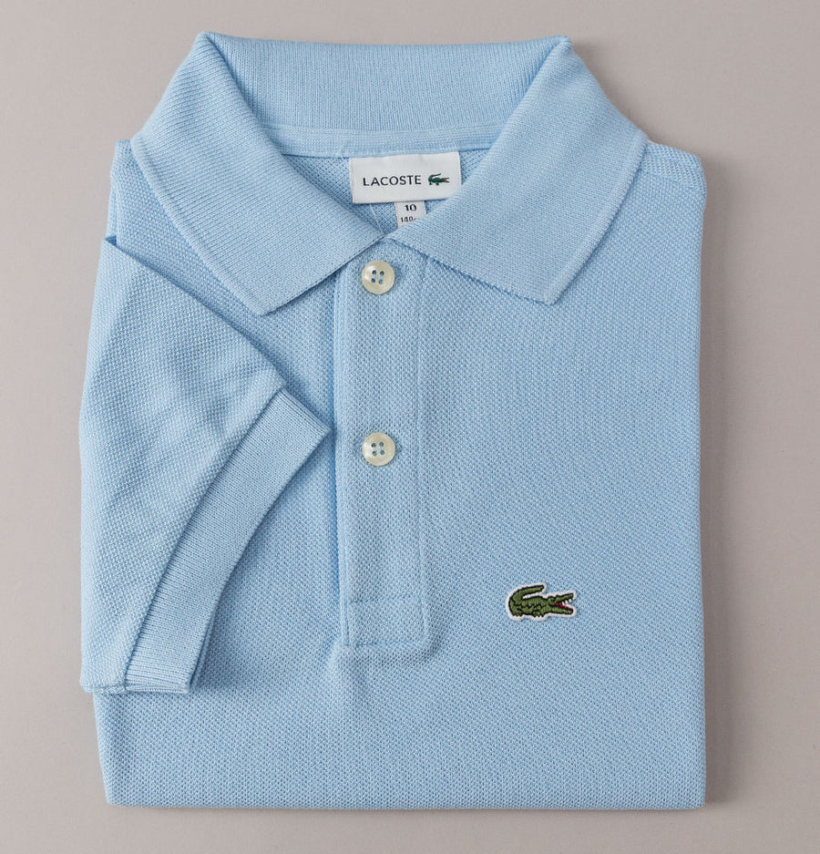 Lacoste Pique Polo Shirt Sky Blue