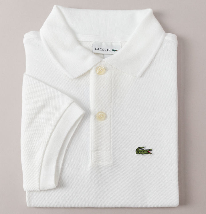 Lacoste Pique Polo Shirt White