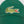 Lacoste Large Croc Organic Cotton Twill Cap Green